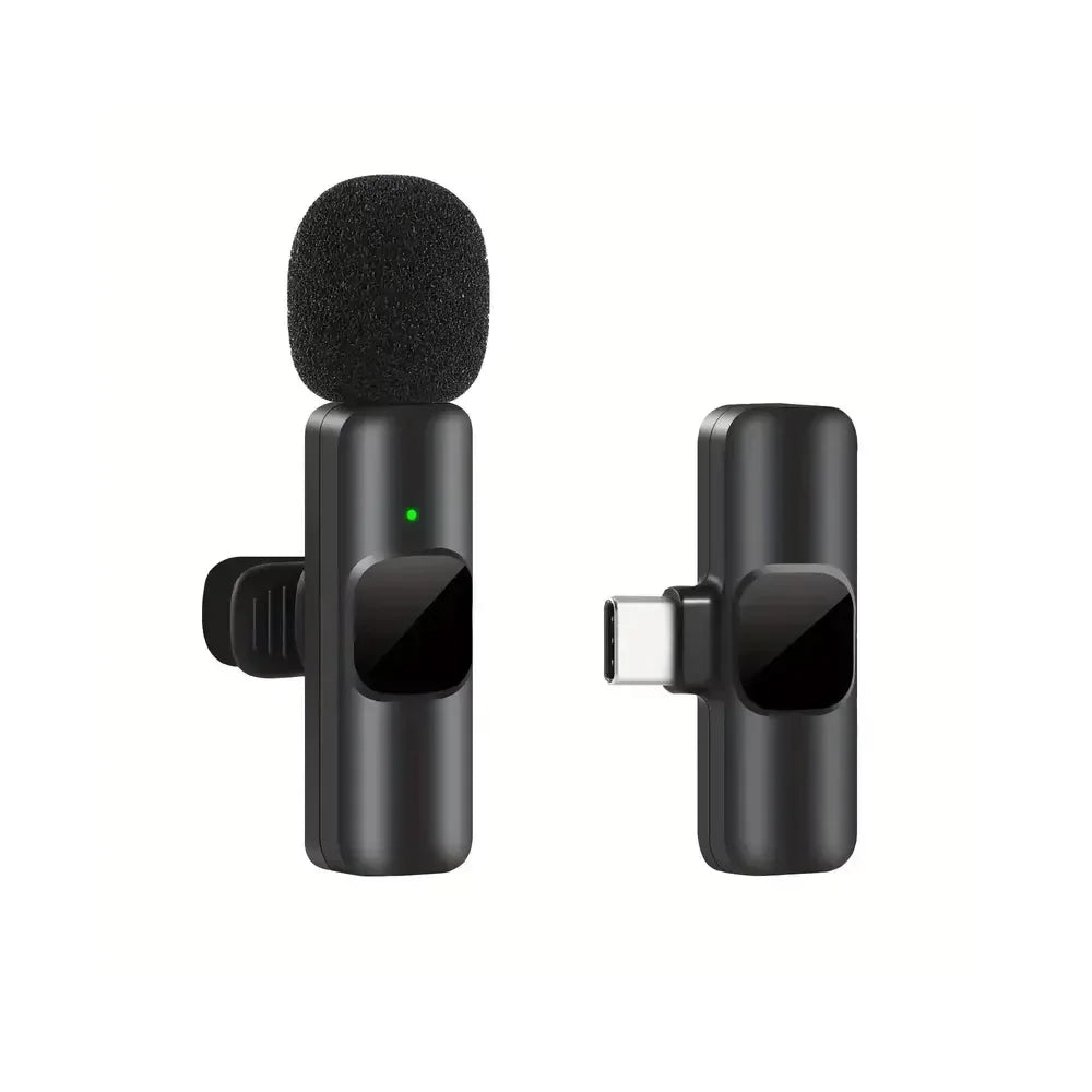 NEW Wireless Lavalier Microphone for Live Streaming/YouTube/TikTok/Facebook Live Noise Reduction Mic For iPhone/Android