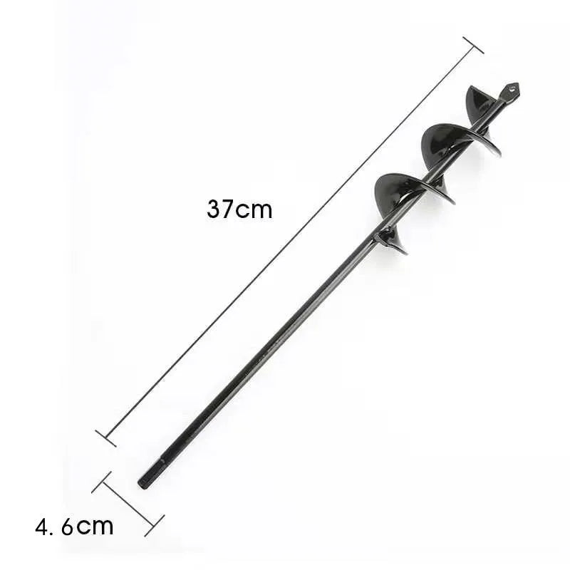 Ground Drill For Garden Soil Drill For Garden Vegetable Patch Digging Tool Ground Drill For Screw Rod Twist Drill