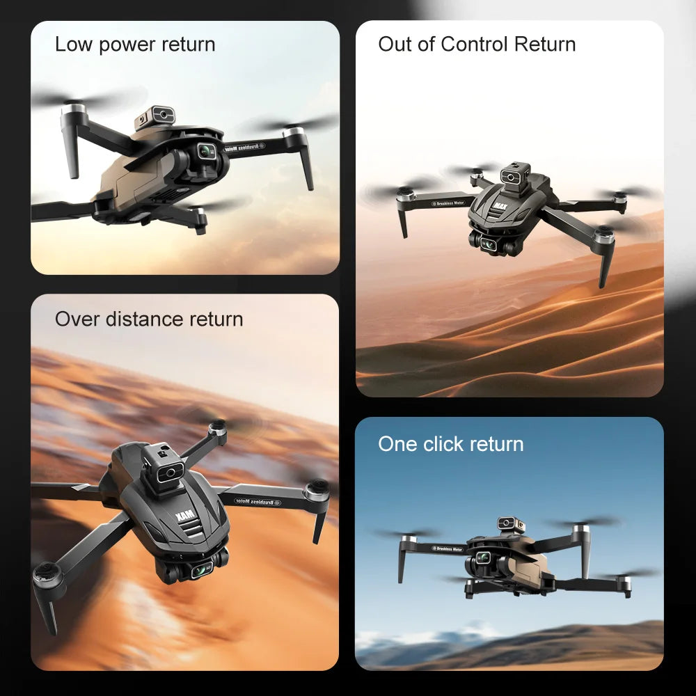 Lenovo V168 MAX Foldable RC Drone 5G GPS Positioning 8K Ultra HD Camera Brushless Motor Obstacle Avoidance Aerial Quadcopter