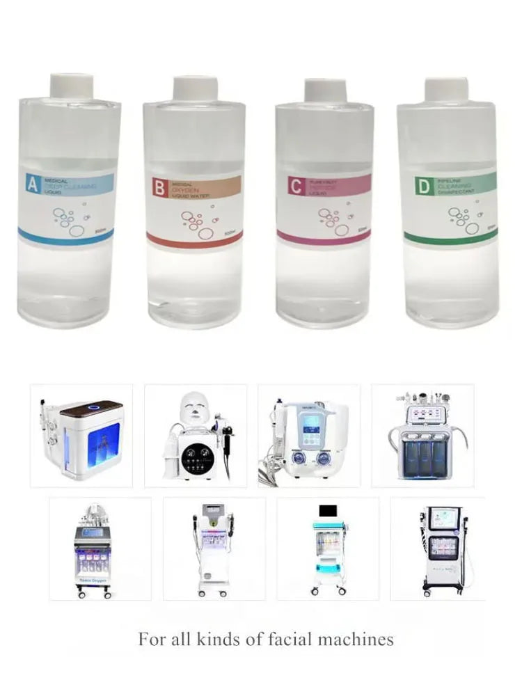 Enhance your skincare routine with this Aqua Hydra Peeling Solution facial serum. Formulated for use with dermabrasion beauty care machines, this serum helps hydrate and rejuvenate the skin for a radiant complexion.