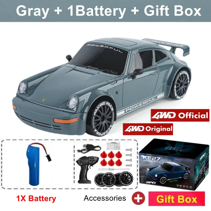 4WD Super Drift Car Remote Control RC Truck RTR Radio GTRPRO 4x4 Racing Car AE86PRO Toys for Children Kid Adult Christmas Gift