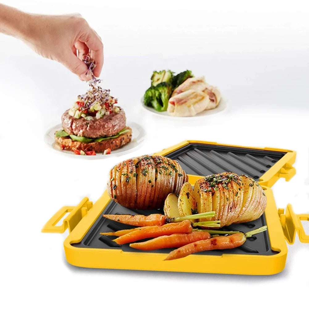 Microwave Toastie Maker No Electricity Microwave Sandwich Maker Time Saving Microwavable Toast Maker for Fast Breakfast
