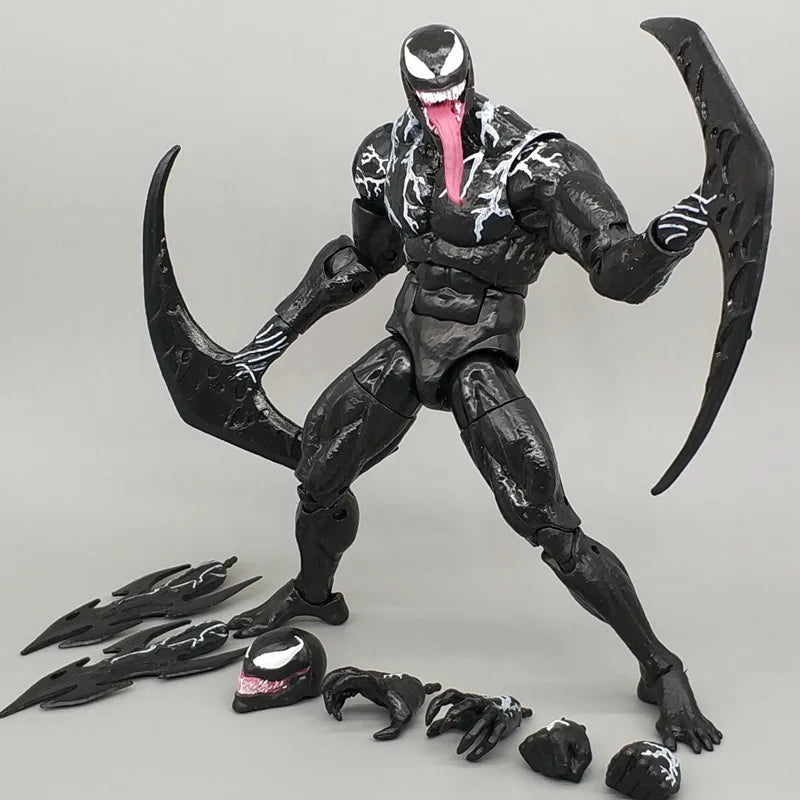 Venom Carnage Anti-Venom Action Figure Let There Be Carnage Movie Version Joint Movable Model Doll Collectible Toy For Kids Gift