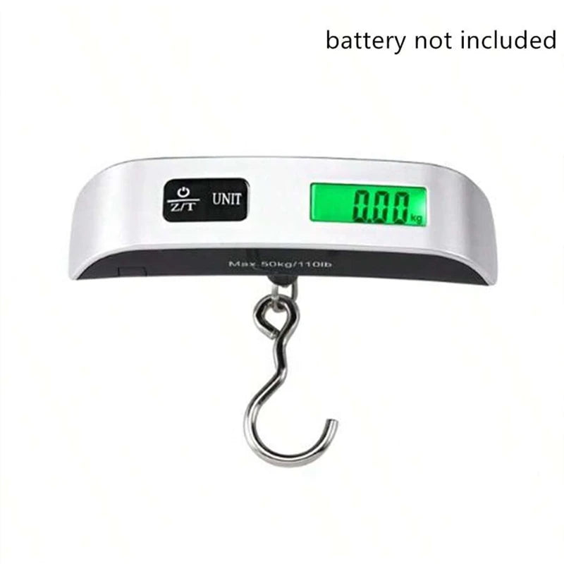 Weigh with ease anywhere using this portable digital scale—features an easy-to-read LCD display and supports up to 110lb/50kg!
