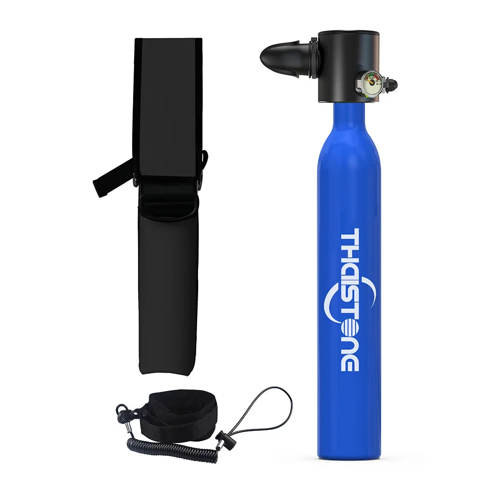 THAIITONEE-Mini Scuba Diving Tank, Underwater Swimming Swimmer, Cylinder Equipment, Dive Bottle, Oxygen, 0.5L, 5-10 Minutes