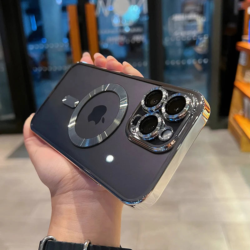 Wireless Charging iPhone 11 12 13 14 15 16 17 Pro Max Air Plus Shockproof Cover