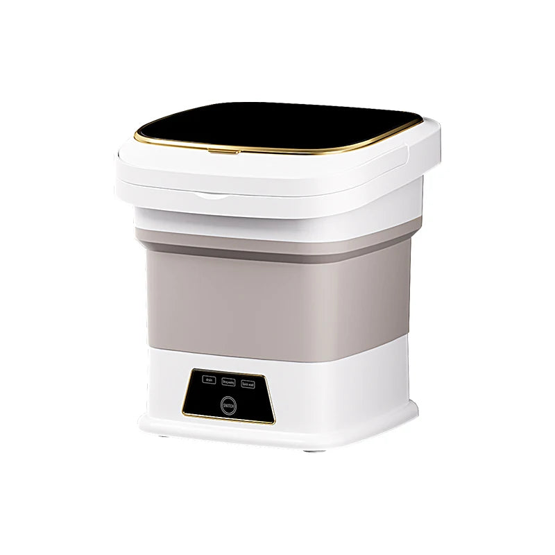 13L Foldable Portable Washing Machine Fully Automatic Home Dorm Mini Small Underwear Panties Cleaning Machine