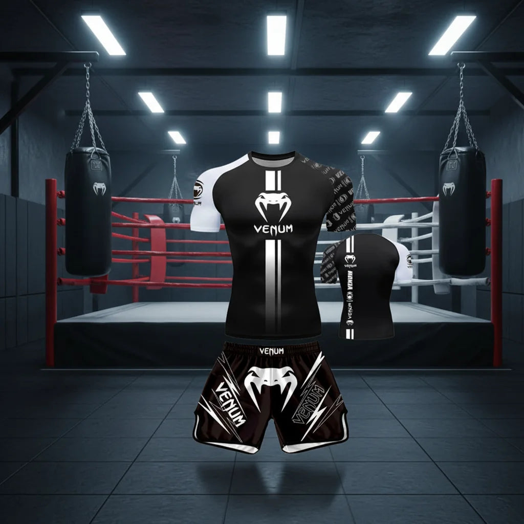 Boxing Shorts Men's MMA Muay Thai Sparring Training Suit MMA Martial Arts Wear Fit Kickboxing and Boxeo Boxing  Shorts