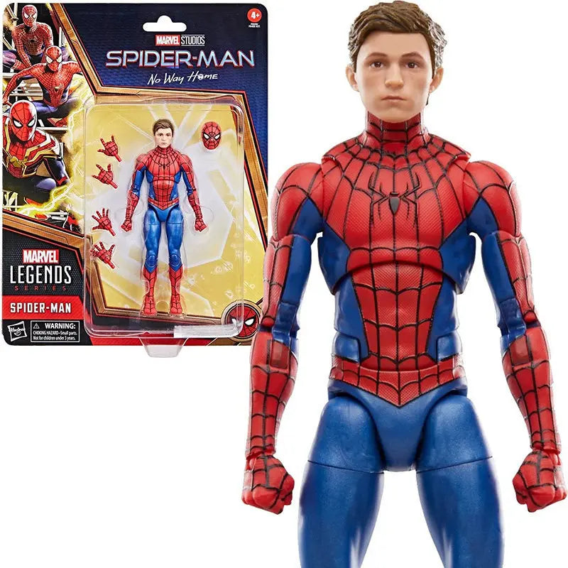 Legends Tom Holland Spider-Man 1/12 Scale Action Figure Retro Carded Spider-Man Model Collectible Decorative Ornaments