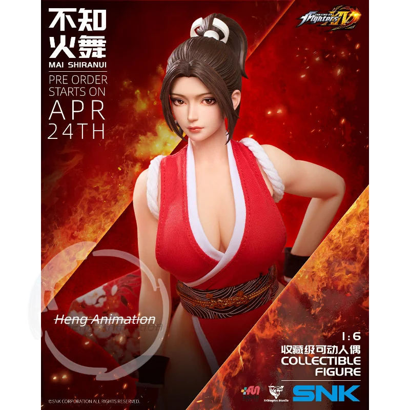 Pre-sale TTRIEAGLES STUDIO Flash Eagle 1/6 Articulated Silicone-coated Mai Shiranui Figure   Q1。2027