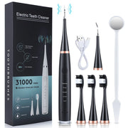 Experience total oral care with this electric toothbrush set—featuring six functions for efficient tartar removal and a healthier smile!
