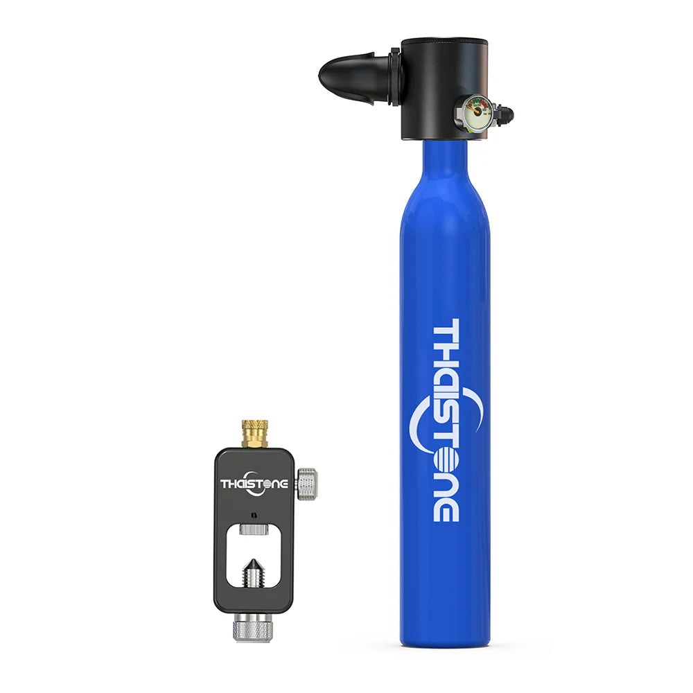 THAIITONEE-Mini Scuba Diving Tank, Underwater Swimming Swimmer, Cylinder Equipment, Dive Bottle, Oxygen, 0.5L, 5-10 Minutes