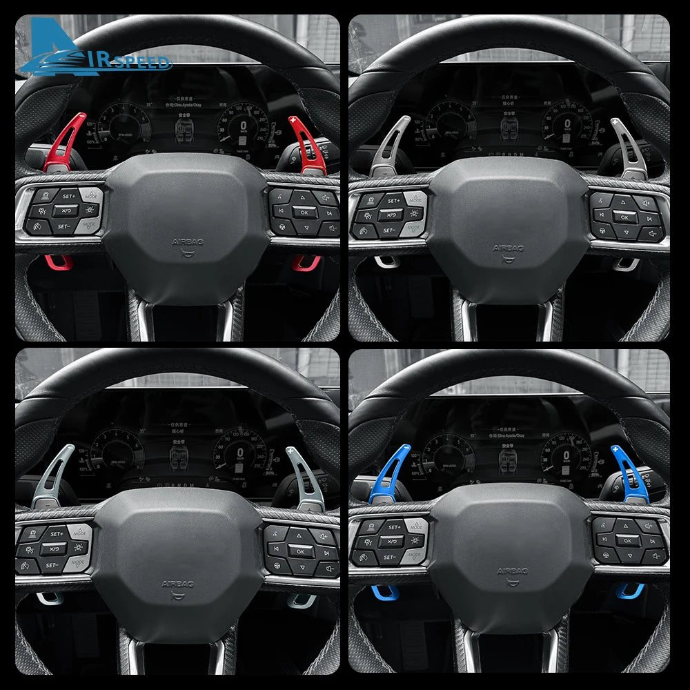 For Ford Mustang GT Dark Horse EcoBoost 2024 2025 2026 Car Steering Wheel Shift Paddle Gear Paddles DSG Extension Aluminum Alloy