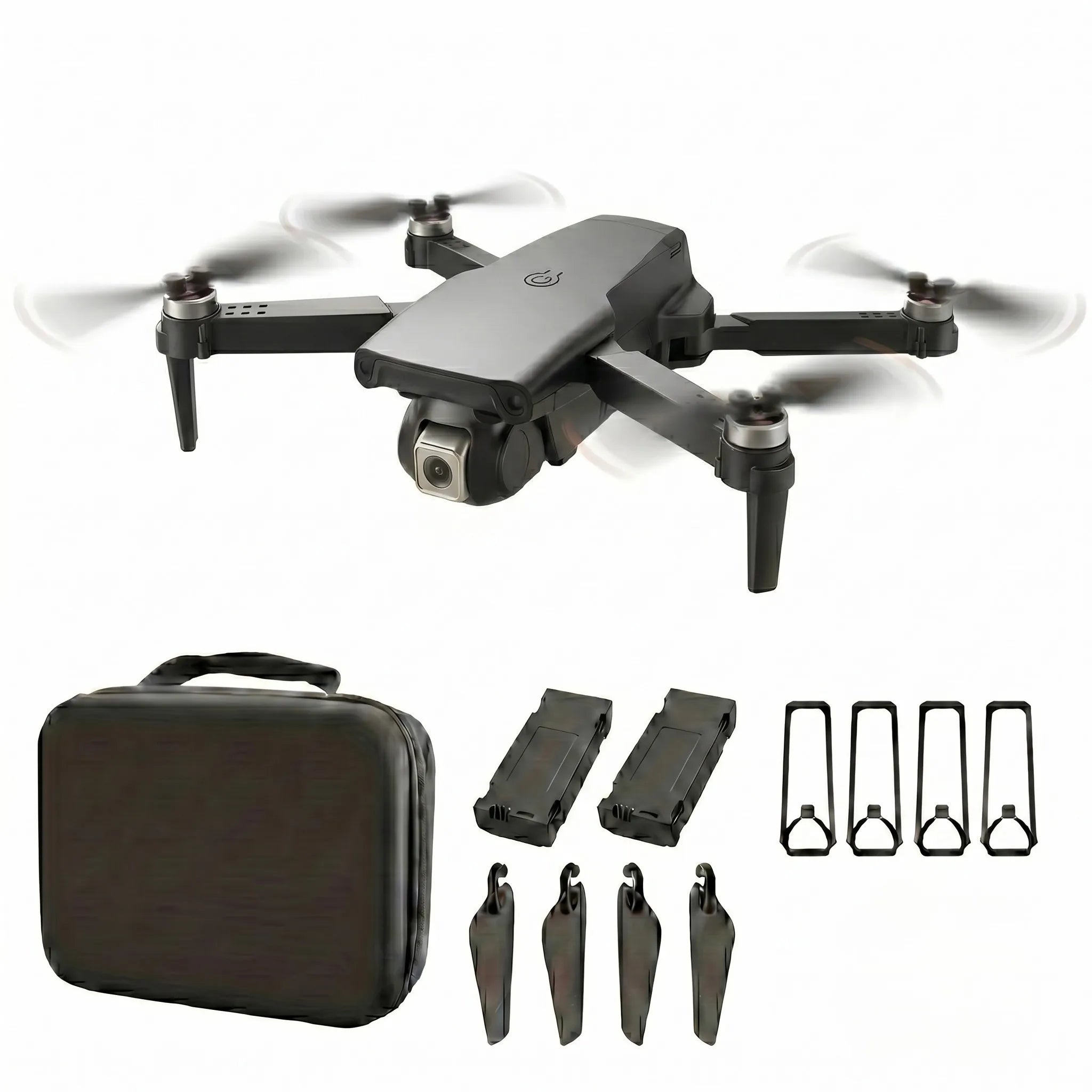 The Upgraded 2026 E99PRO MAX Drone Features Dual 8K Cameras, In-Screen Remote Control, Two Batteries, One-Key Return-to-Home, A Foldable Design, USB Charging, Wi-Fi Connectivity, and Flight Gaming Capabilities. This Drone Is