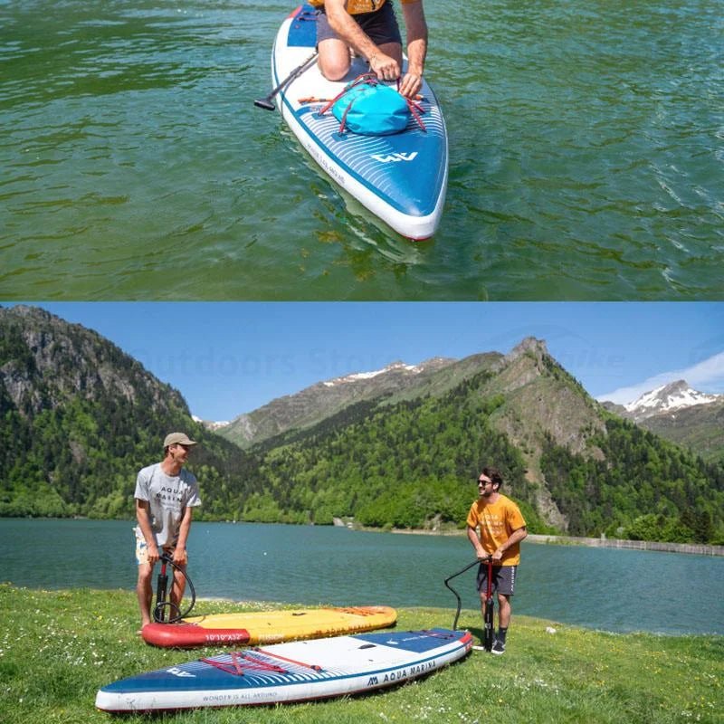 AQUA MARINA HYPER Surf Board Inflatable Stand-Up Inflatable Surfboard Water Sports SUP Board Longboard Boat Dinghy Raft 350cm