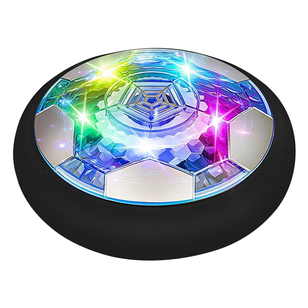 Hover Soccer Ball with LED Light Indoor Outdoor Air Floating Soccer Ball Soccer Training Equipment Floating Football Soccer Gift