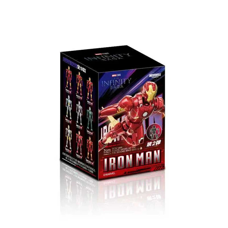 Original Iron Man Helmet Mask 9 Styles War Machine MK16 MK42 MK85 Tony Stark DIY Toys Model Action Figure Assembled Gift