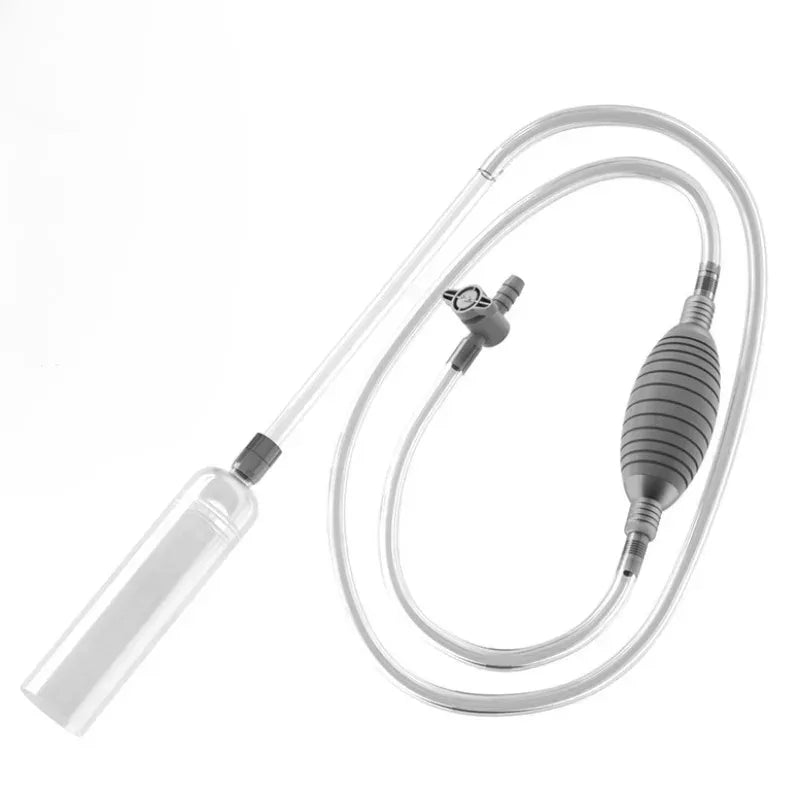 New Fish Tank Water Changer, Sand Washer, Water Pump, Fish Tank Water Absorber, Siphon Pipe, Manual Water Changer, Toilet
