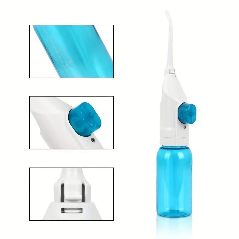 Keep your smile fresh on the go with this portable oral irrigator—high-pressure water flossing for a deep clean anytime, anywhere!