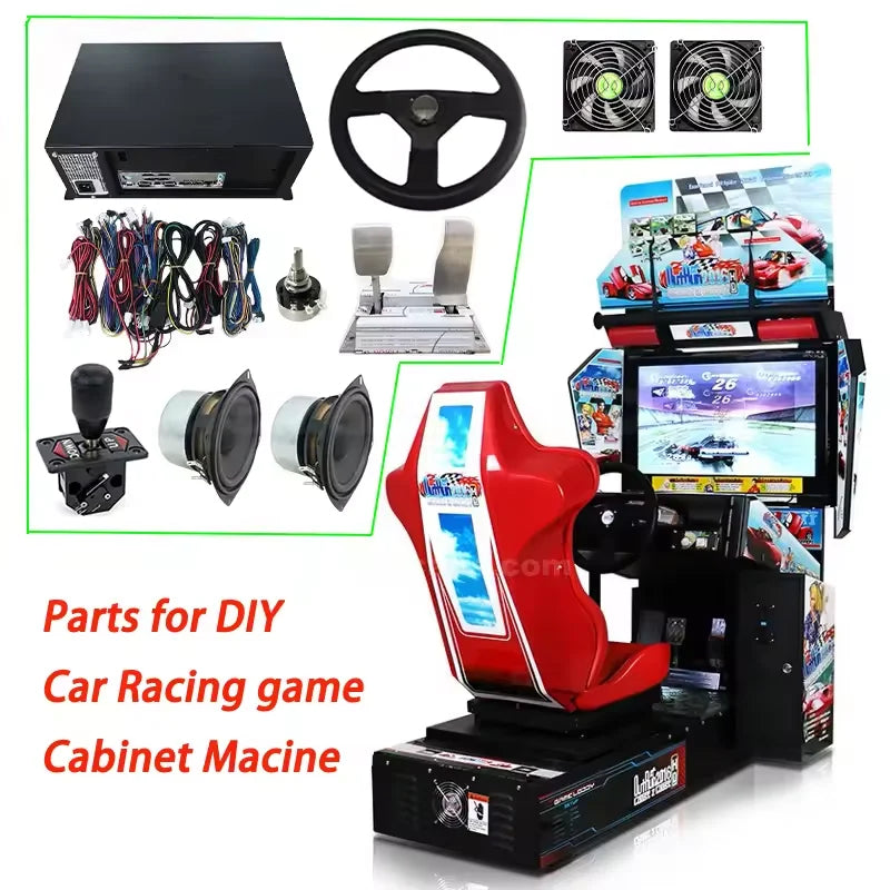 Wholesale Coin Operated Indoor Amusement 32 Outrun Car Racing Video Games Machine Car Racing Arcade Games