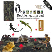 Reptile Heating Pad USB Heating Sheet  3 Gears Carbon Fiber Pet Heating Pad DC5V Heating Warm Mat For Small Animals Heater Waist