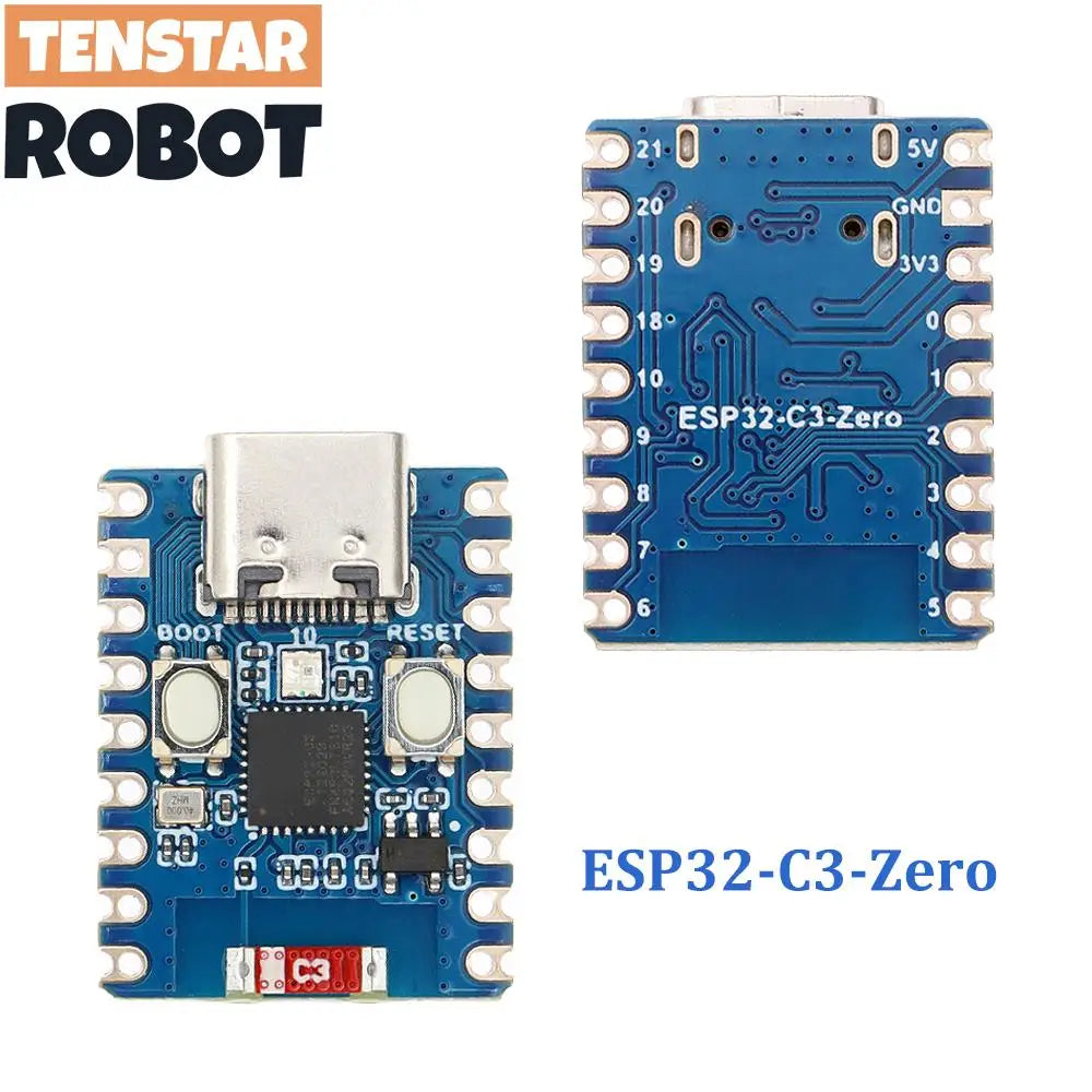TENSTAR ESP32-S3-Zero ESP32-C3-Zero Mini Development Board WiFi Bluetooth Ultra-small Size ESP32-S3-FH4R2 C3 Supermini