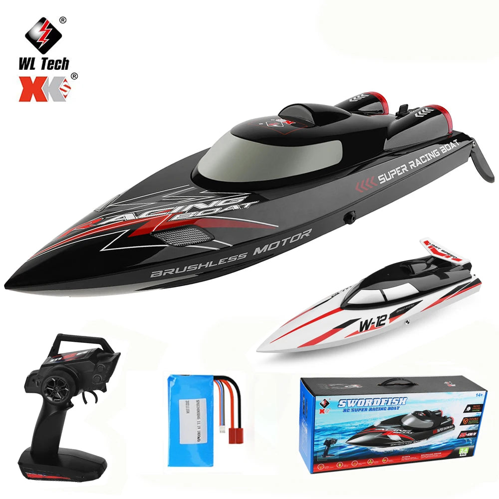WLtoys WL916 WL912-A RC Boat 2.4Ghz 55KM/H 35KM/H High Speed Racing Watercraft Remote Control Speedboat Model Toys Birthday Gift