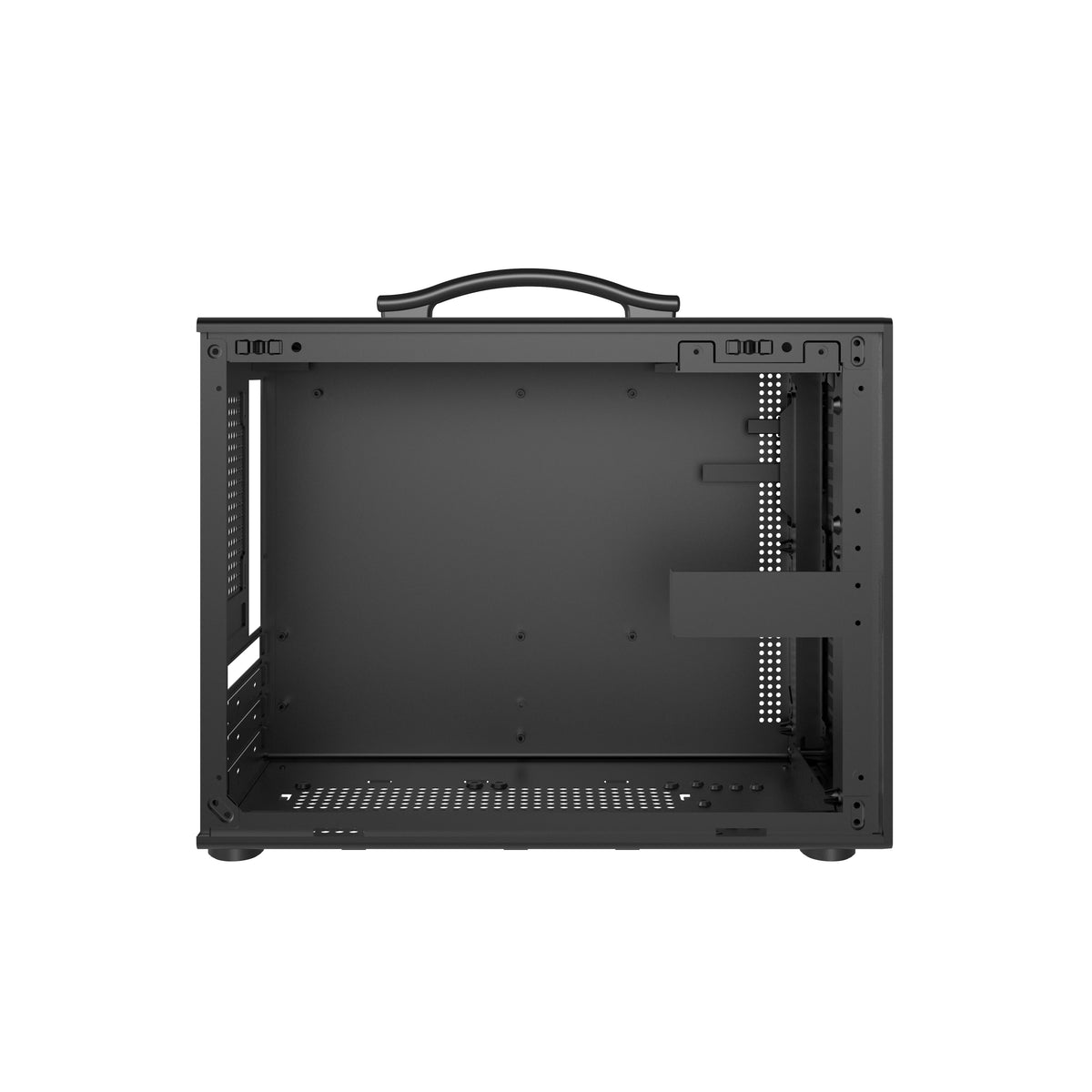 Power Train X-GAMERX M1 Handheld Portable Computer Case Side Transparent MINI Game MATX Desktop Chassis
