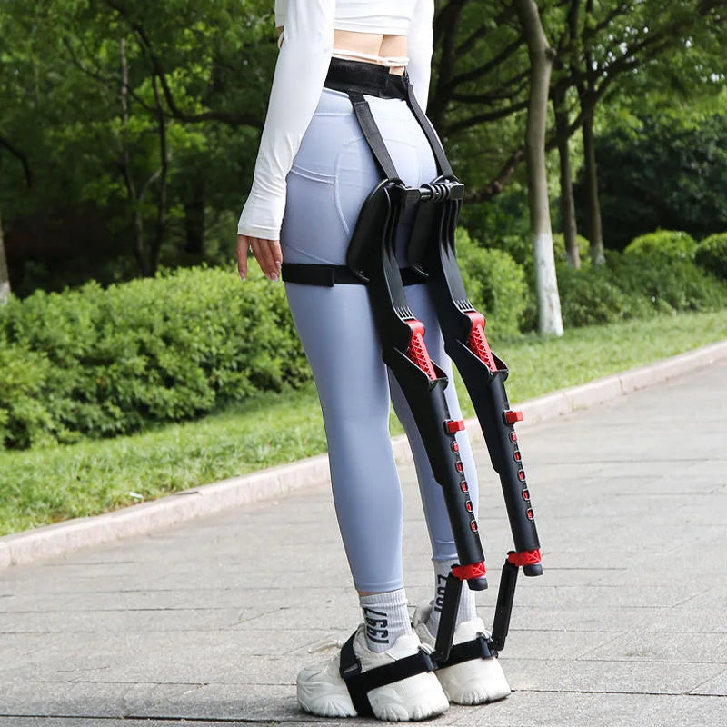 Adjustable Wearable Chair Lightweight Working Fishing Stool Outdoor Portable Chairs Standing Tool Height Integrated Support