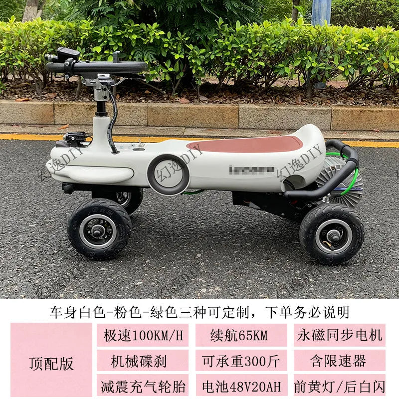 Adult Electric Hoverboard Self-Balancing Scooter Long Range Fast Speed Drift Commuter