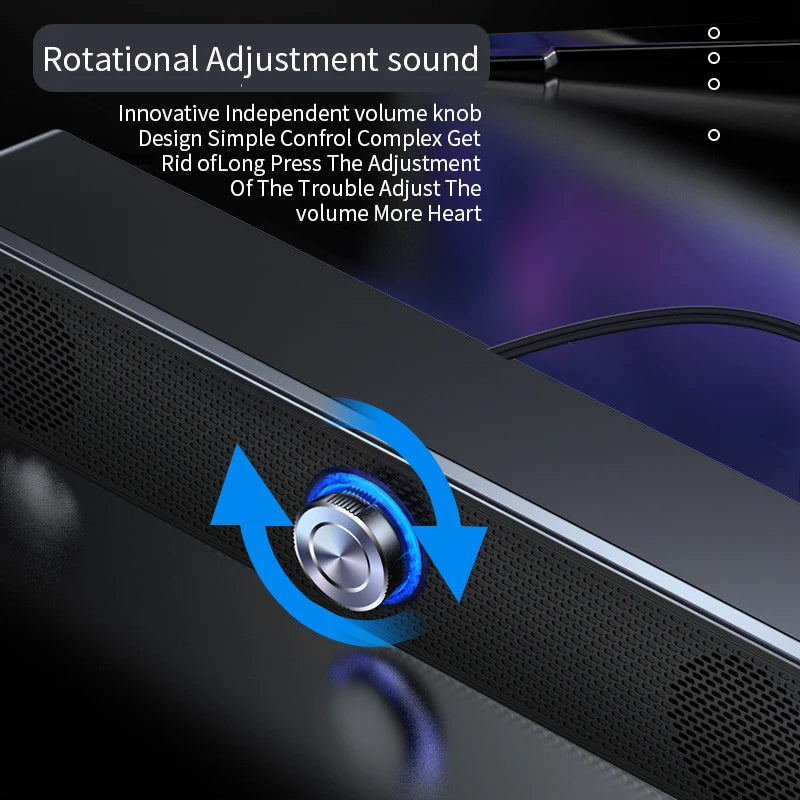 Surround Speaker Home Theater Sound System Computer Soundbar For TV Subwoofer Wired Stereo Strong Bass
