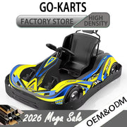 Adult High-Speed Off-Road Go-Kart 196cc 4-Stroke 6.5HP High-Torque Engine with Hydraulic Brakes for Outdoor Adventure Leisure