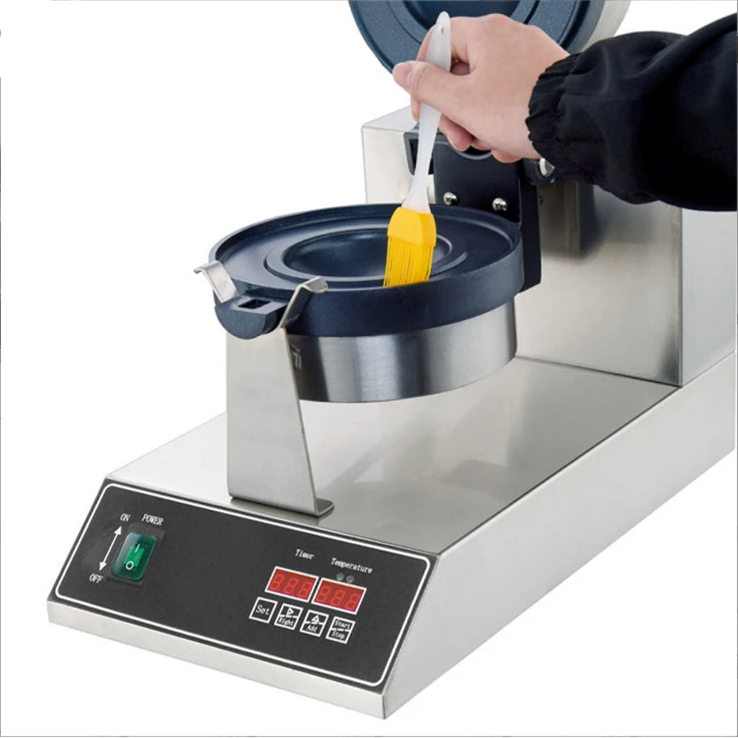 UFO Burger Machine Ice Cream Hamburg Maker Commercial rotary 110V 220V Gelato Panini Press machine