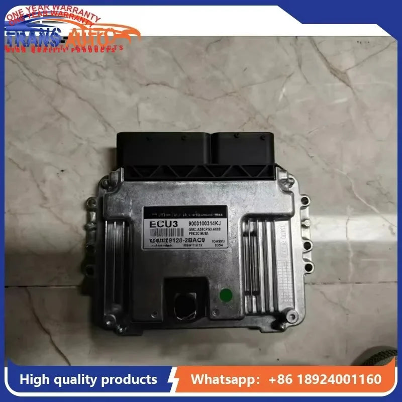 High Quality  39128-2BAC9  Brand New ECU3 Car Engine Computer Board Electronic Control Unit Fit For Hyundai MEG17.9.12 ECU3