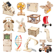 DIY Science Toys Kid Scientific Experiment Kit Educational Child STEM Toy Handmade Assembly Craft Technology Project for Student