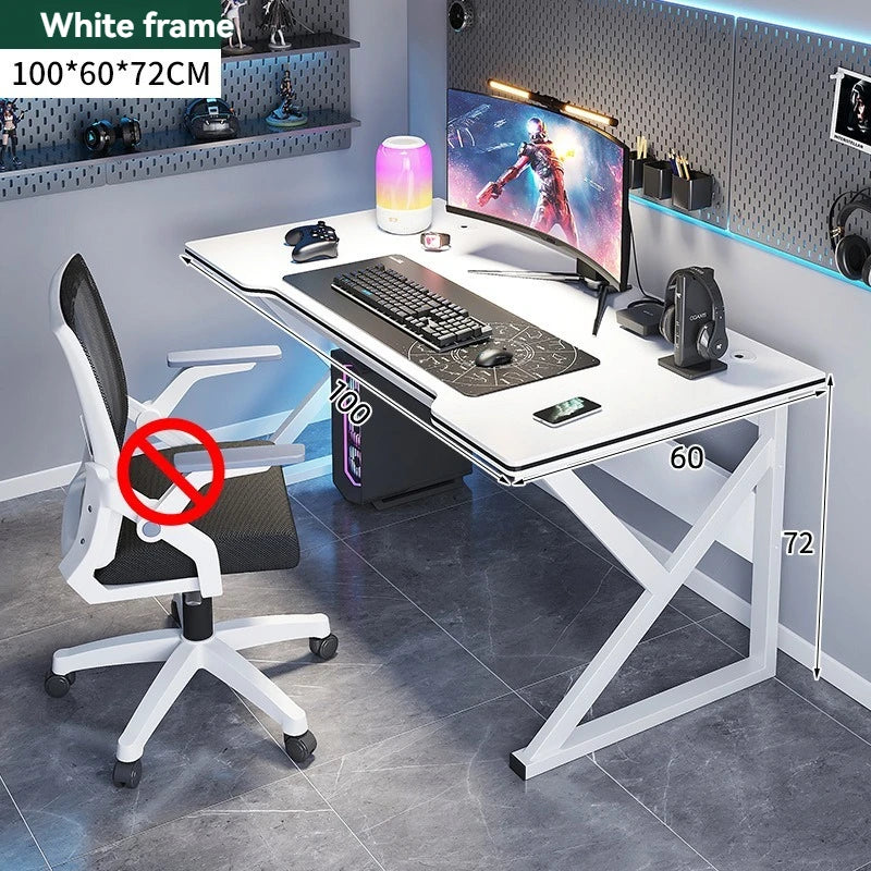 Computer Desk, Home Desk, Student Learning Desk, Simple Gaming Desk, E-Sports Desk, Workbench, Office Desk