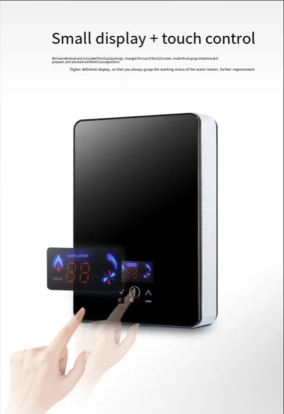 2025 Bathroom heating instant constant temperature heater kitchen hot water shower water electric water heater 6500W new