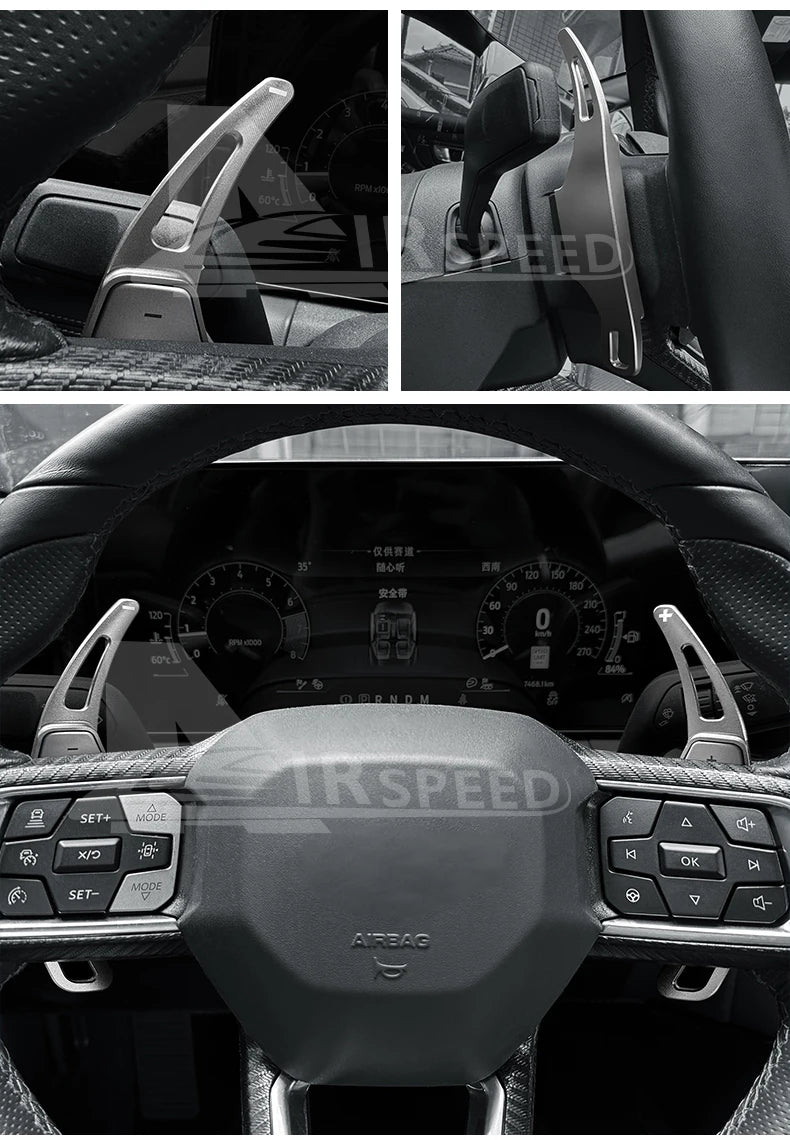For Ford Mustang GT Dark Horse EcoBoost 2024 2025 2026 Car Steering Wheel Shift Paddle Gear Paddles DSG Extension Aluminum Alloy