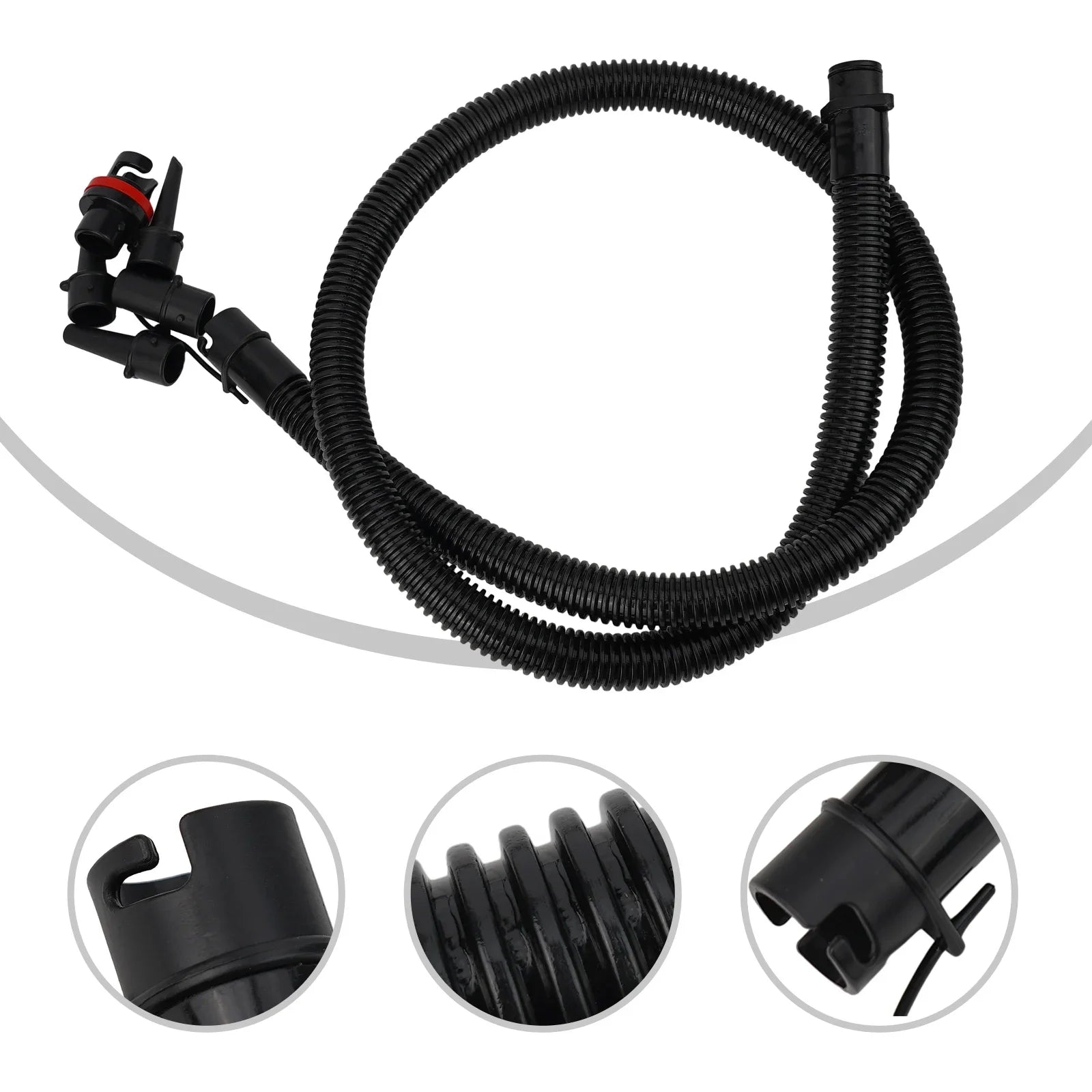 Double Action Inflation Pump Air Pipe Tube High Pressure Stand Up Paddle Board Surfboard Inflatable Boat Surfing Accessories