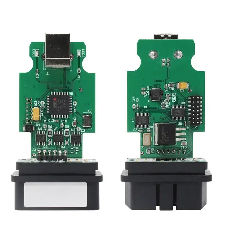 2025 For VAG COM HEX-V2 Scanner OBD2 Diagnostic Tool Cable V24.7 Multi-Language HEX V2 Wesheu VAG COM For Audi SKODA VW Car