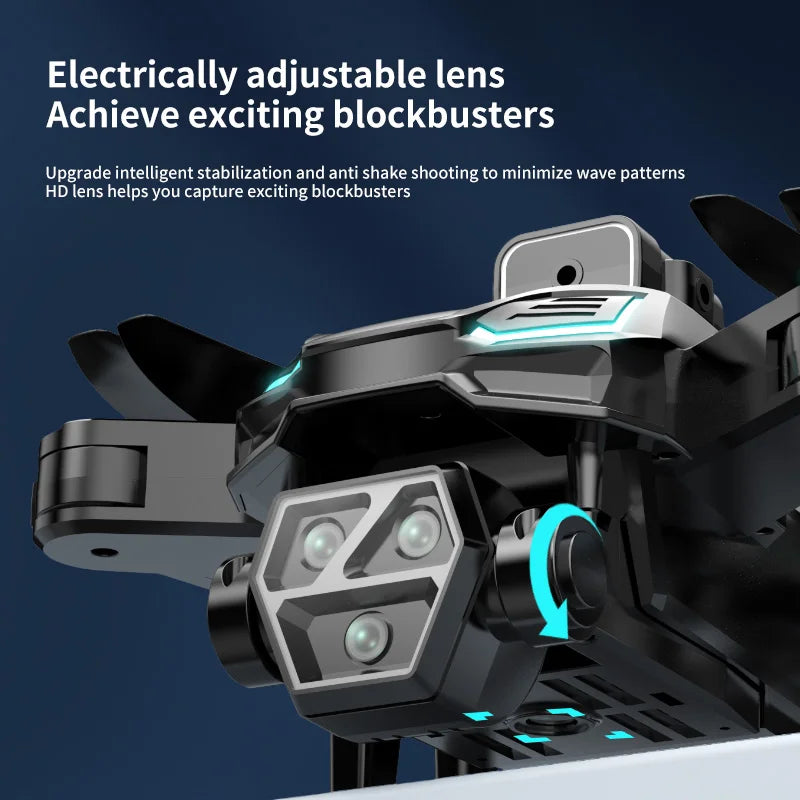 Lenovo M22 Drone Foldable Aerial Shooting 8K Ultra HD Camera Brushless Motor 4.3 Smart Control Optical Flow Stable RC Quadcopter