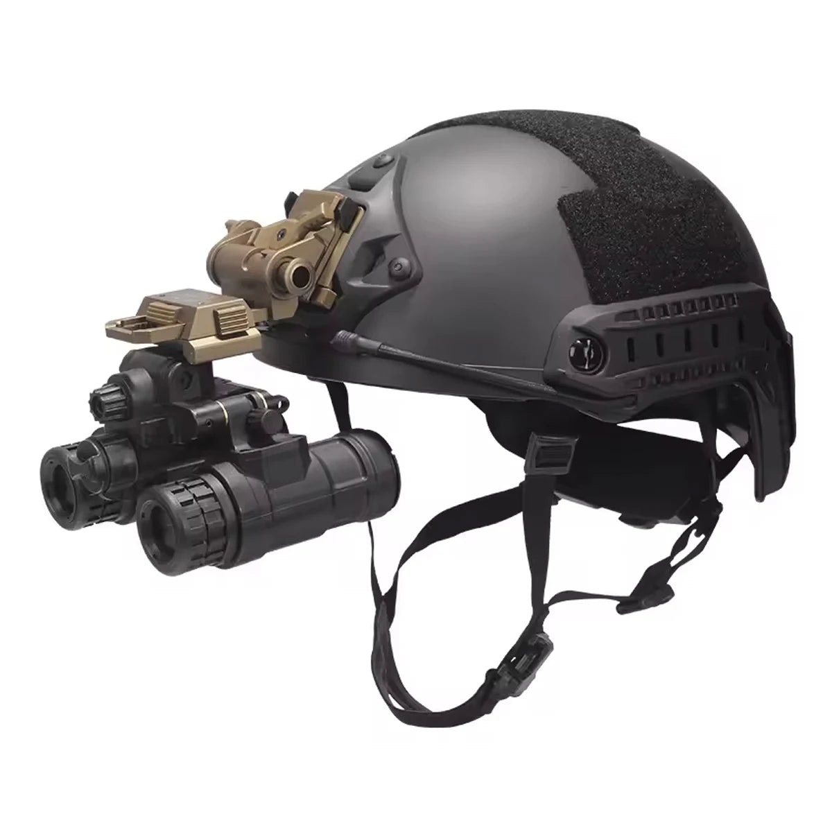 Tactical AN/PVS31 Night Vision Goggles Dual-Tube Binocular NVG Dummy Props Helmet No Function Model with L4G24 Helmet Mount