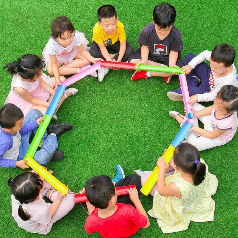 Pipeline Rolling Ball Challenge Adult Team Building Children's Sensory Integration Training Toys Ball Sports Party Outdoor Toys