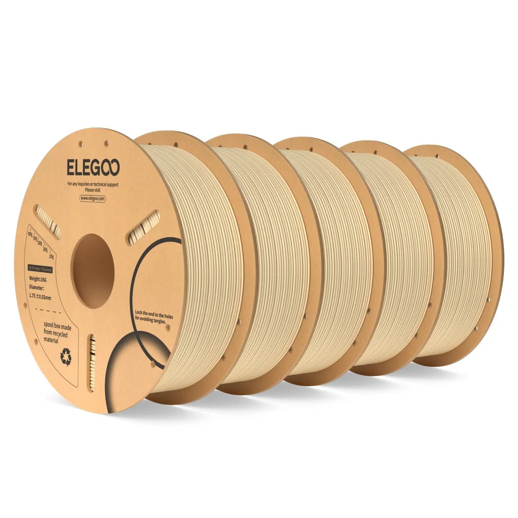 ELEGOO 1.75mm PLA Filament 1kg Plastic 3D PLA for 3D Printer Consumables Material for FDM 3D Printer NEPTUNE 3 PRO