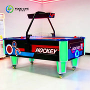Custom Commercial Coin Operated Iron Sports Game Machine Air Hockey Table Arcade Interactive Multi-ball Customizable Automatic