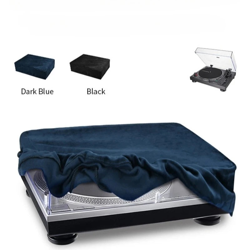 Record Player Protective Cover for Audio-Technica AT-LP120XUSB-BK Vinyl Record Player Dust Cover Storage Dust-proof Cap Case
