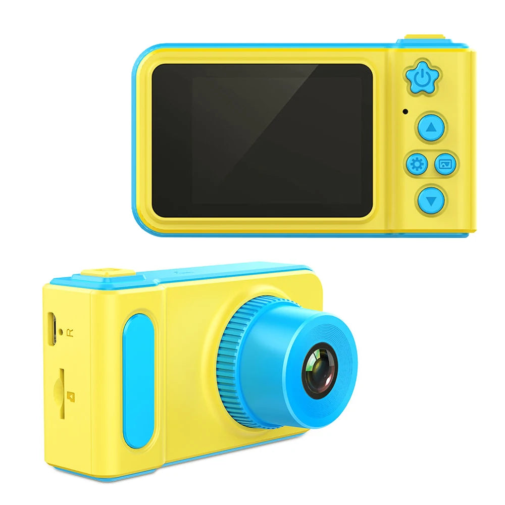Capture every adorable moment with this baby camera featuring an 8.0MP sensor and HD screen—perfect for kids and family fun!