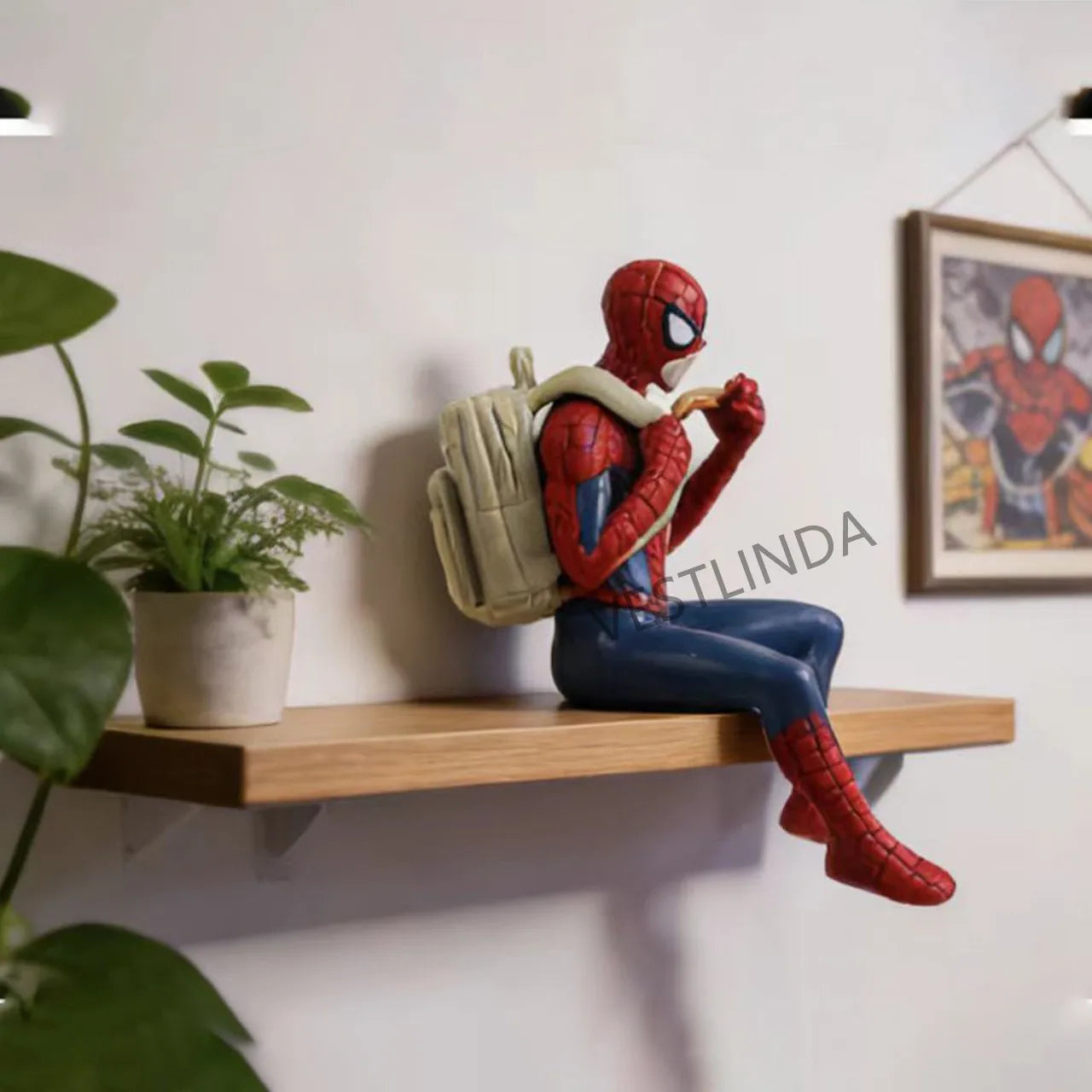 Popular Marvel Superhero Spider-Man 7-9 cm Mini Hand-made Desktop Model Decoration Game Peripherals Avengers Collection Toy Gift