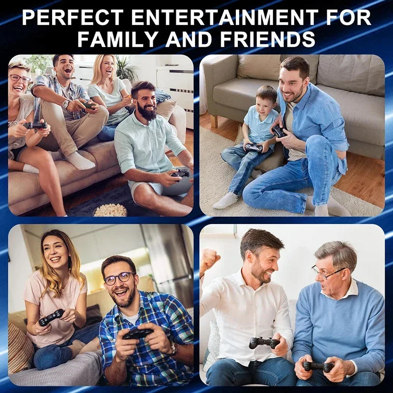 Built-in 20000+ Games Retro Handheld Game Player NEW Video Game Console 64G 4K TV Game Stick 2.4G Wireless Controller Gamepad