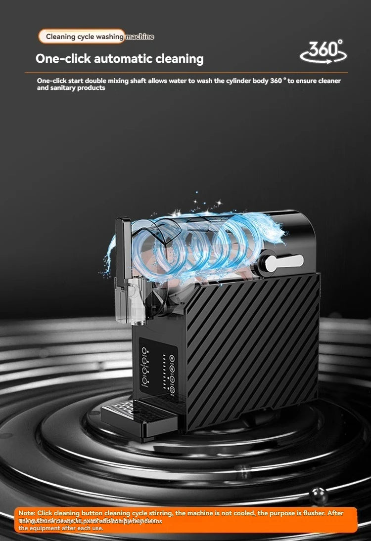 Snow Melting Machine Small Household Cold Drink Slush Machine Milkshake Commercial Stall Ice Sand Snow Cold Drink Machine